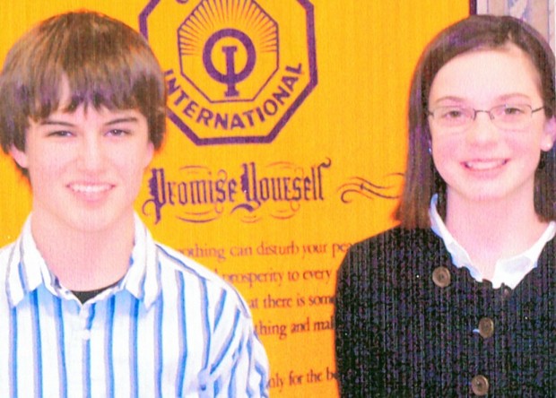 Students Win In Lafayette Optimist Oratorical Contest