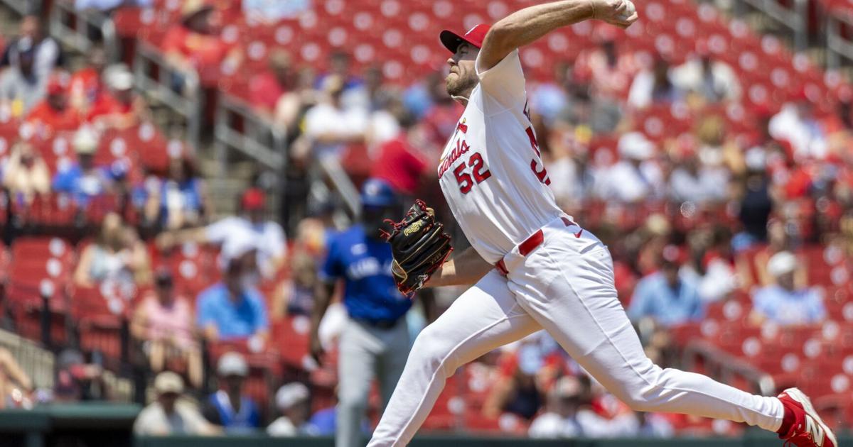 Auch mit Curveball-Beherrschung kann Cardinals-Spieler Matthew Liberatore ...