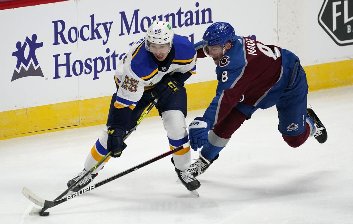 Blues Avalanche Hockey
