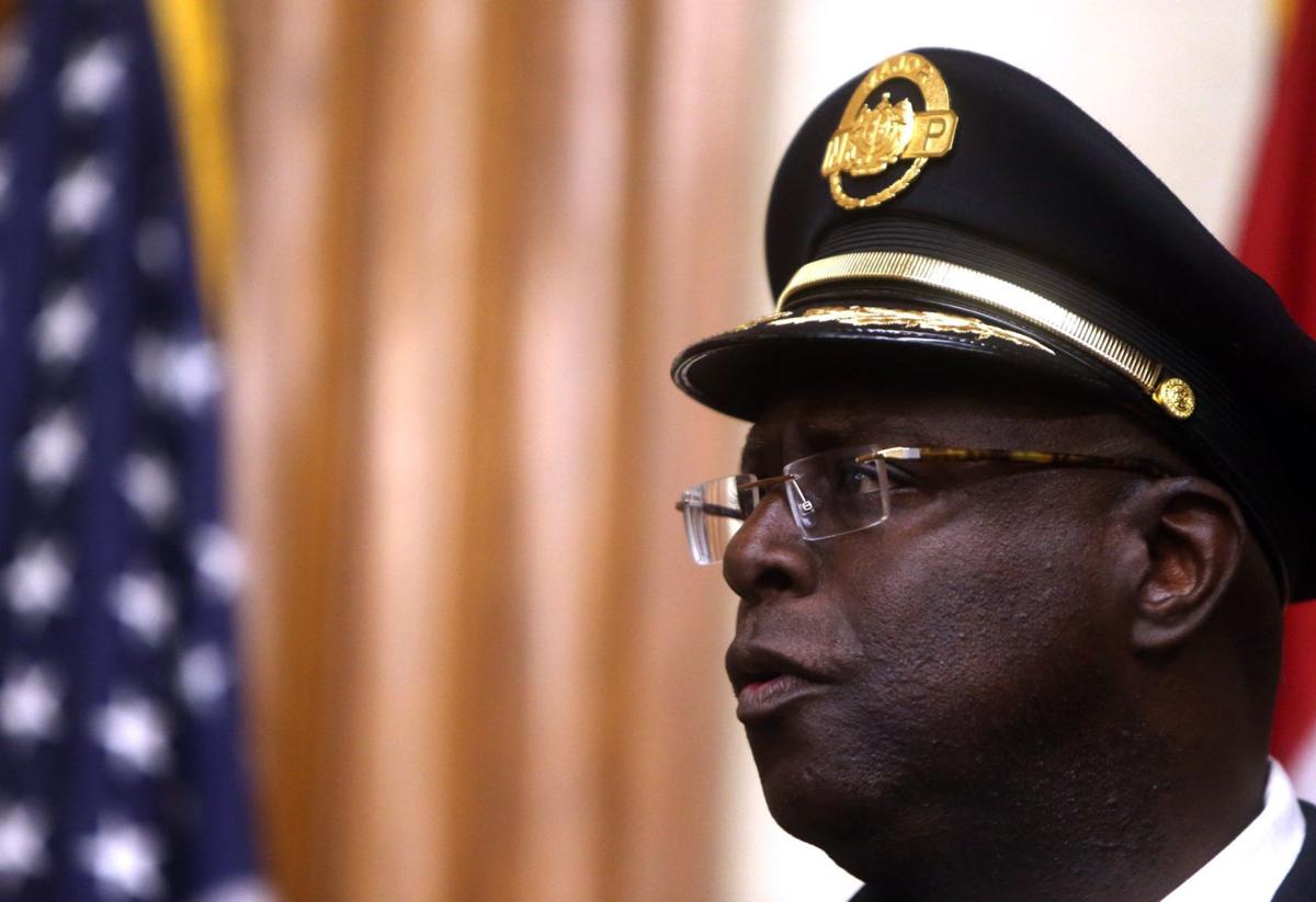 New city of St. Louis police chief, John Hayden