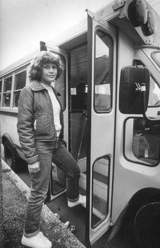 School busing in the St. Louis area