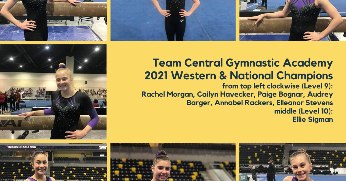Team Central Gymnastic Academy Athletes Excel at Region 4 Championships ...