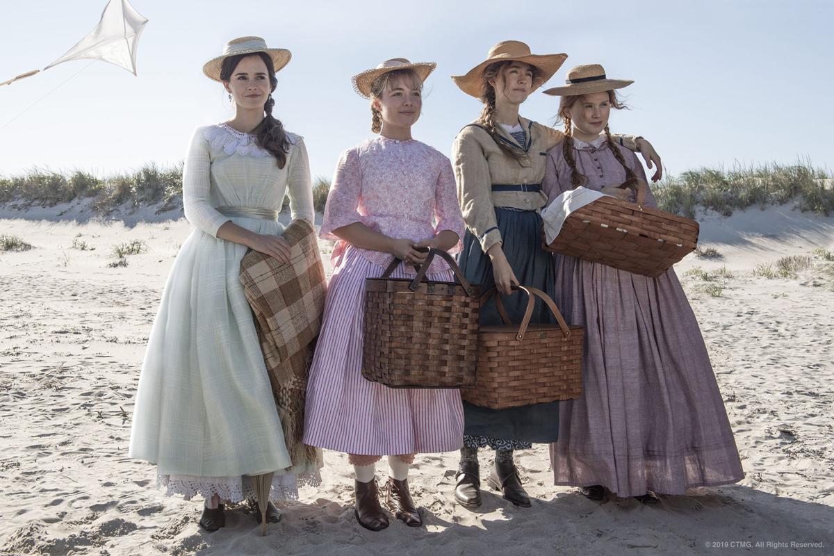 Crane Beach on Ipswich Bay in Massachusetts is where the seaside scenes in "Little Women" were filmed, such as this one featuring Emma Watson (from left), Florence Pugh, Saoirse Ronan and Eliza Scanlen as the March sisters.