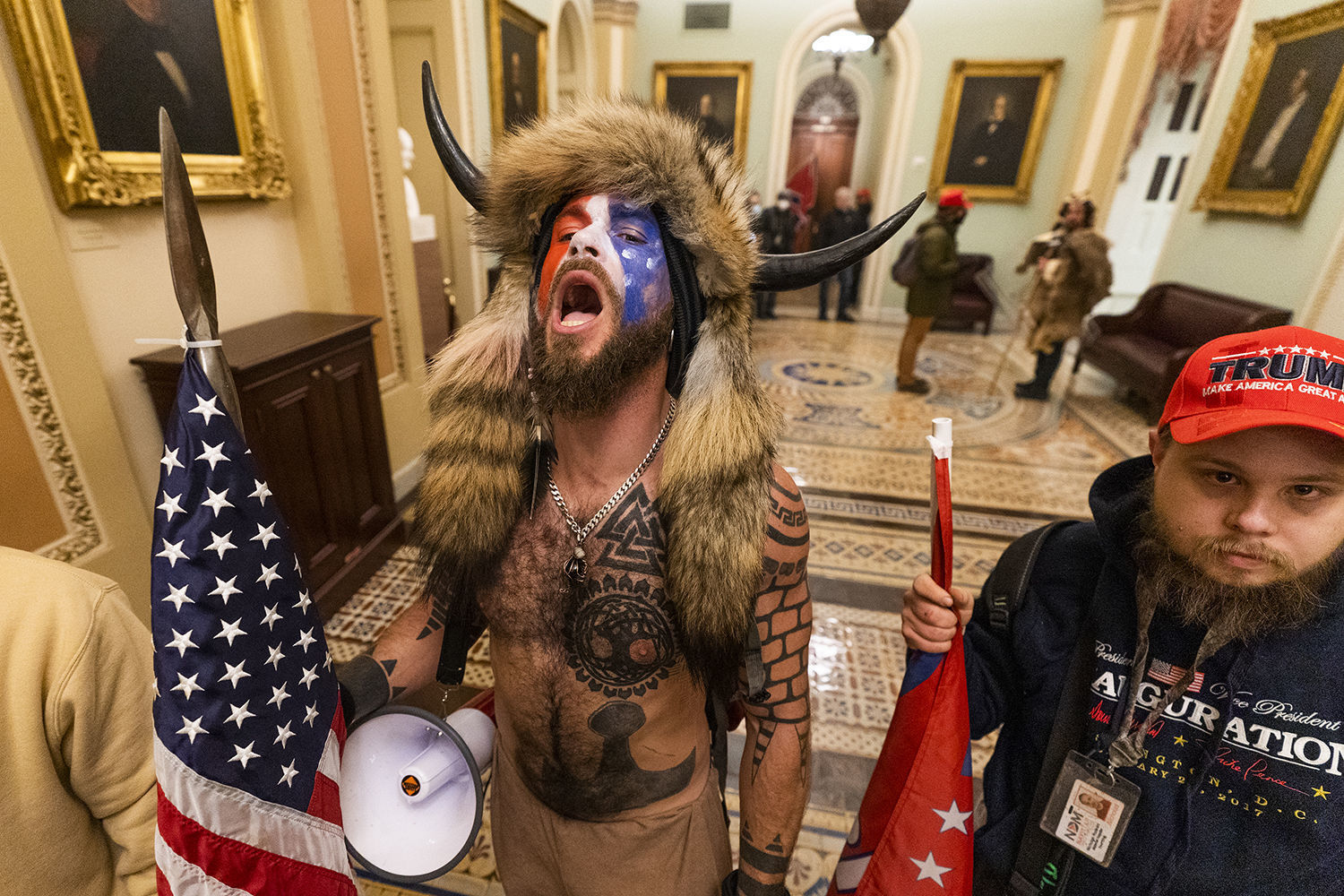 ‘QAnon Shaman’ Gets 41 Months For Capitol Riot