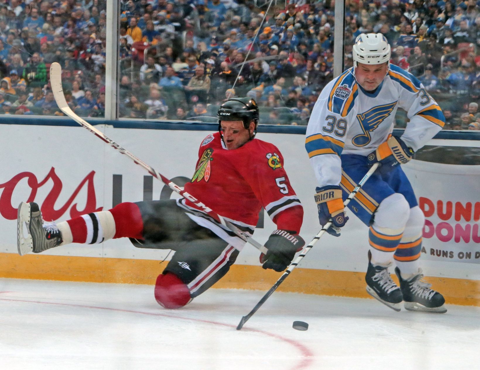 blues winter classic alumni game jersey