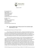 Demand letter to Kirkwood School District