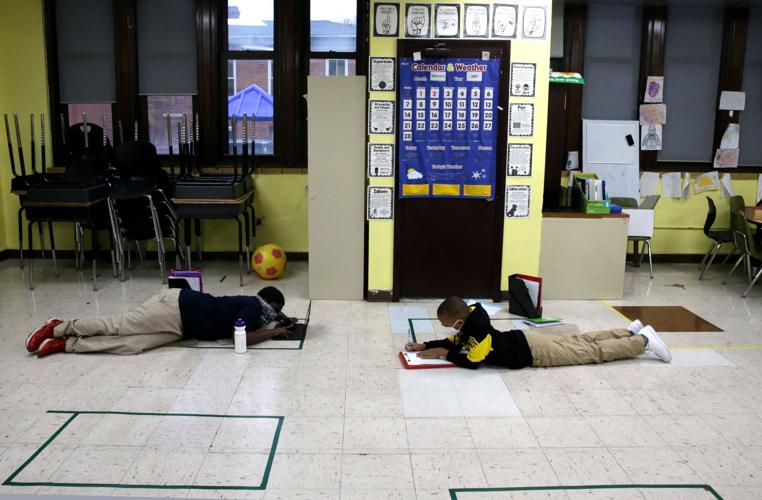 Comfortable learning on the floor