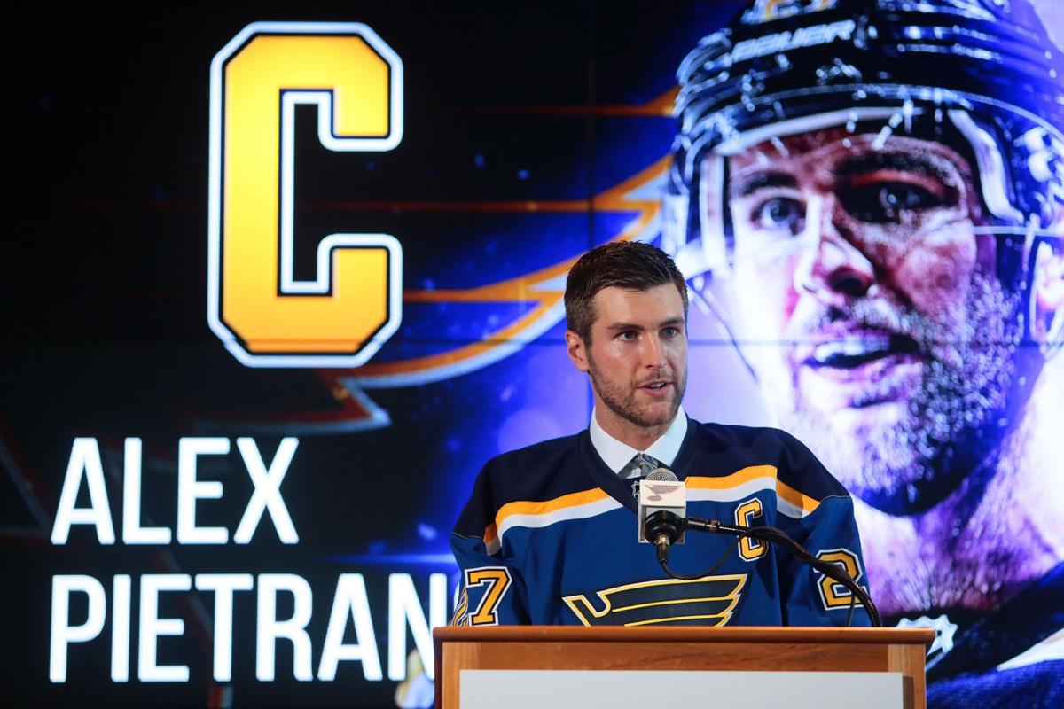 Blues captain Pietrangelo opens up about family and triplets 