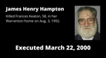 Executed March 22, 2000: James Henry Hampton