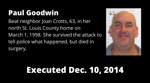 Executed Dec. 10, 2014: Paul Goodwin