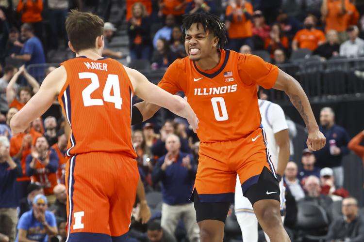Illinois vs. UCLA basketball video highlights, score, live updates