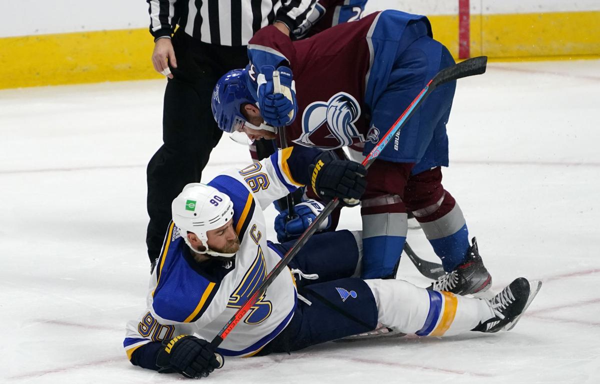 Blues Avalanche Hockey