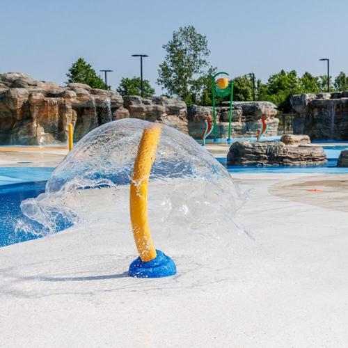 New Splash Play Area Tops Off Expansion at Kinetic Park