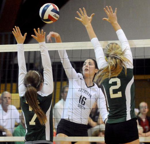 Lutheran South Closes Well Sweeps Visiting Rival Micds Girls Volleyball Stltoday Com