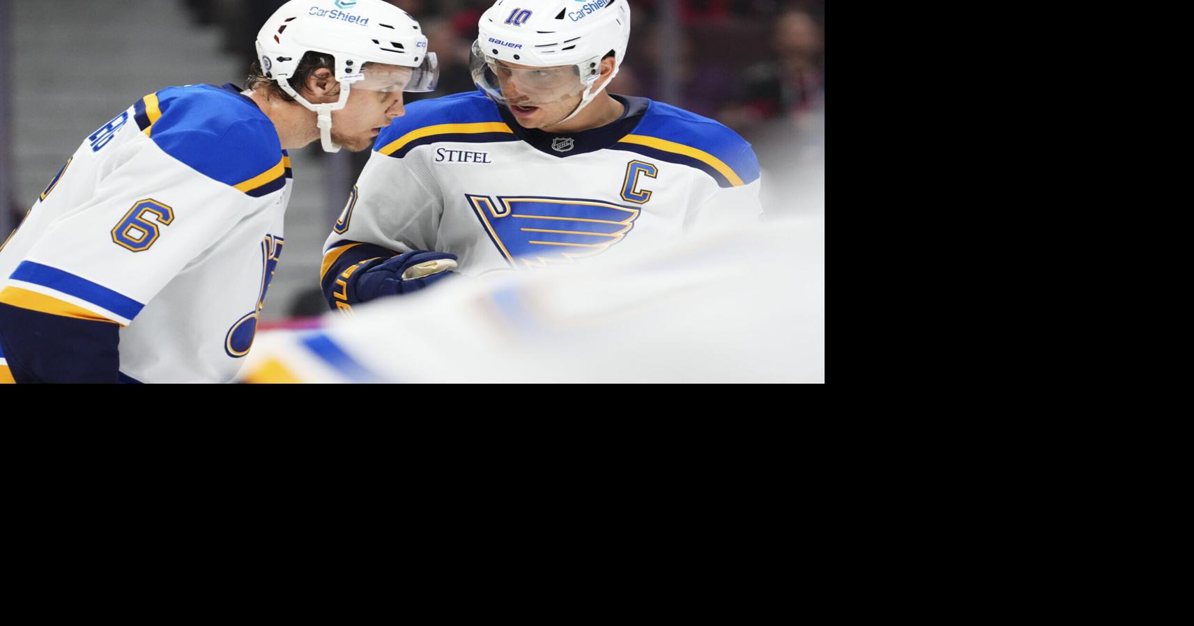 Blues activate defenseman Philip Broberg, who could return Saturday vs ...