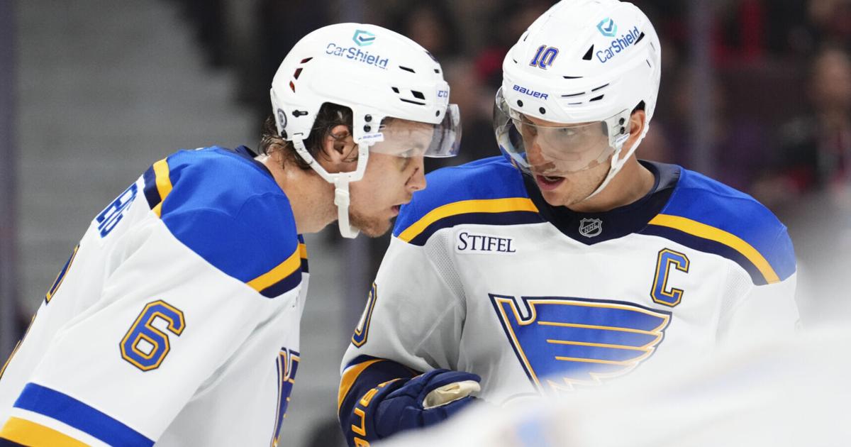 Blues activate defenseman Philip Broberg, who could return Saturday vs ...