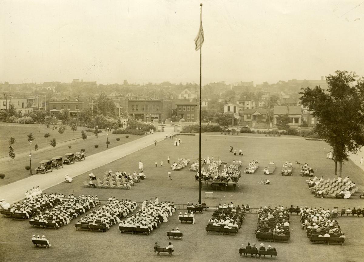 Photos Archive images of the Missouri State Hospital on Arsenal