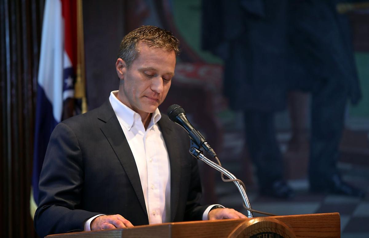 Missouri Gov. Eric Greitens resigns