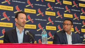 'An evolution': Cardinals' Bill DeWitt III, Anuk Karunaratne on his promotion