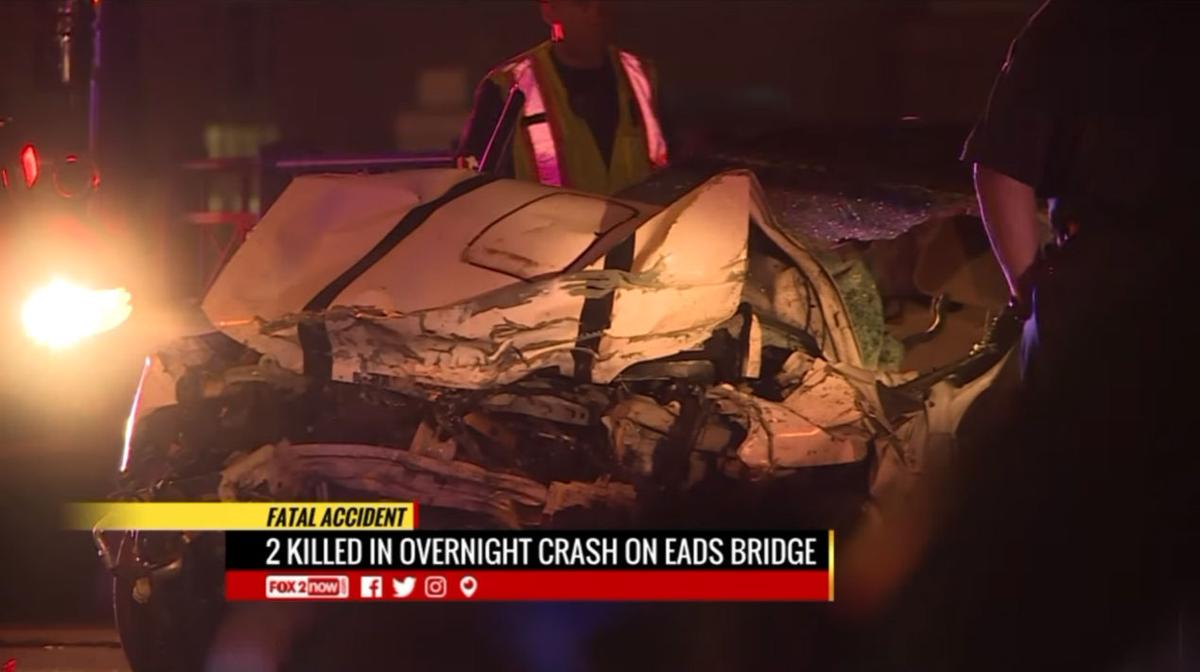 Crash on Eads Bridge