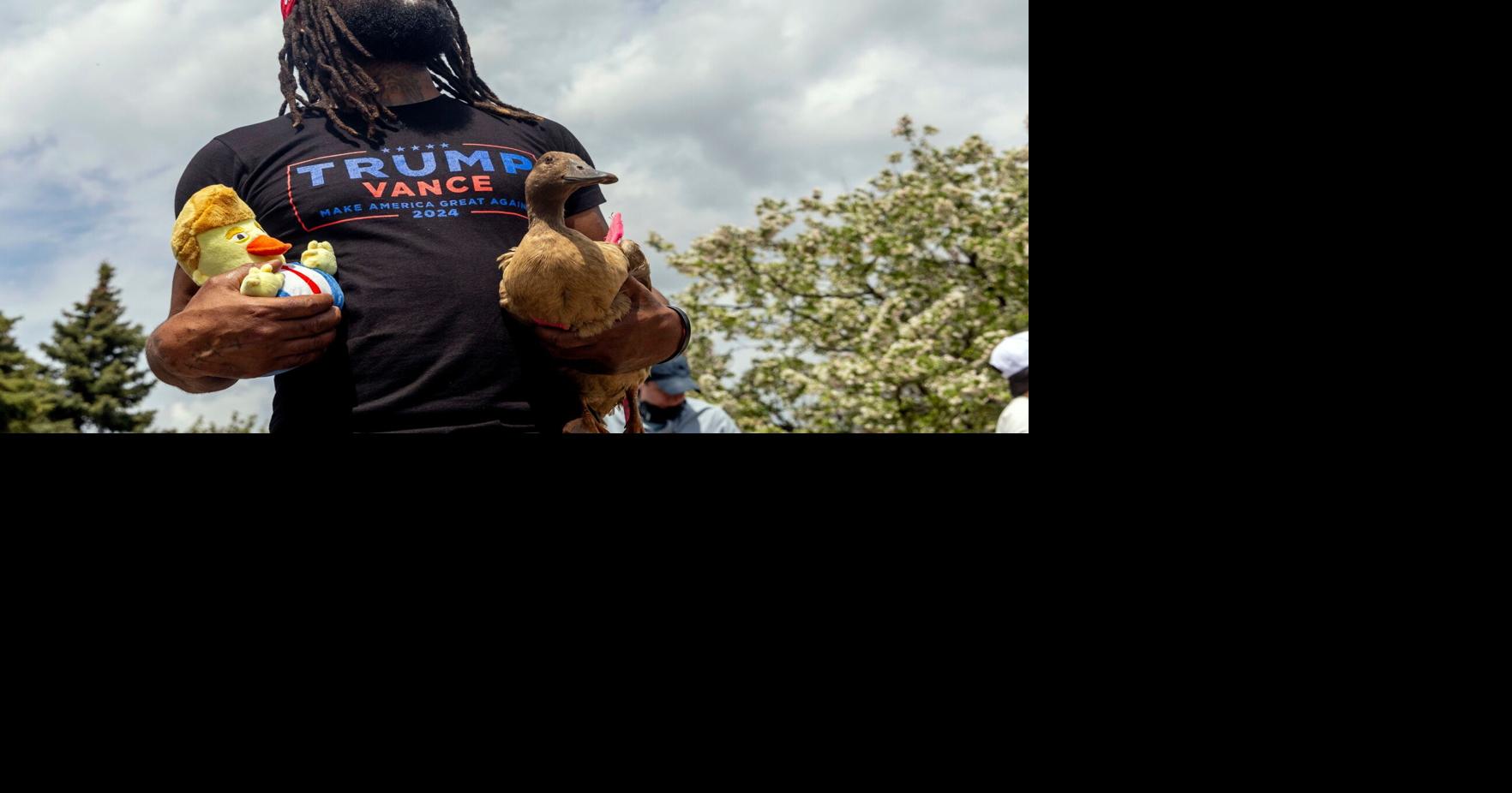 Trump’s Michigan rally saw thousands of supporters, including a St ...