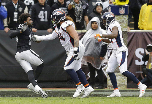 Aqib Talib, Derek Wolfe back for Broncos' stretch run