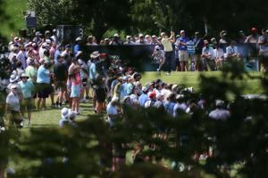 Second round of the BMW Championships at Bellerive Country Club in St. Louis