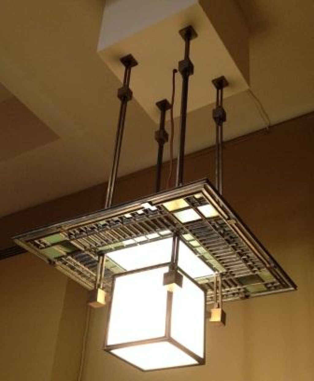 frank lloyd wright ceiling light