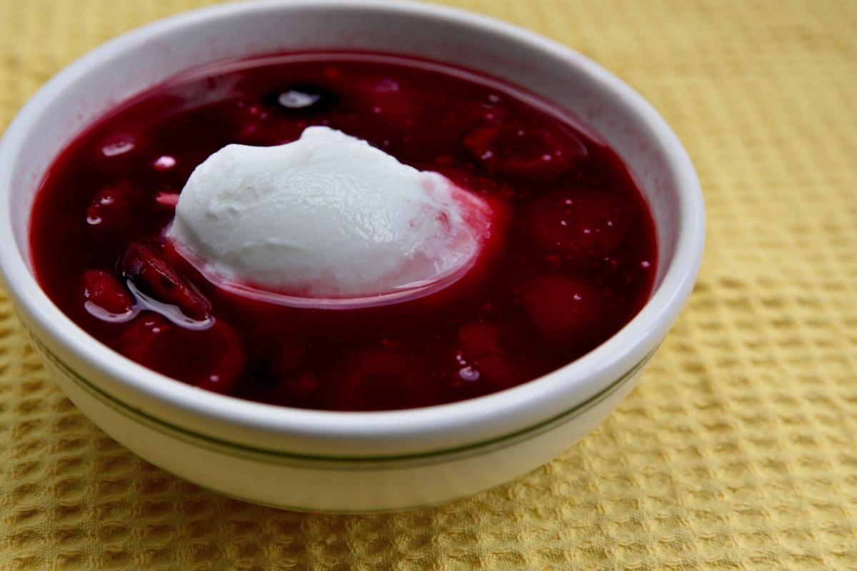 Summer soup- Cherry Soup