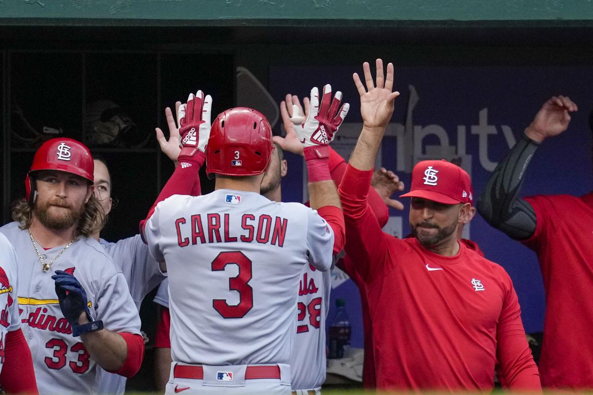 It hurts, honestly' Carlson sets the pace in Cardinals win mere