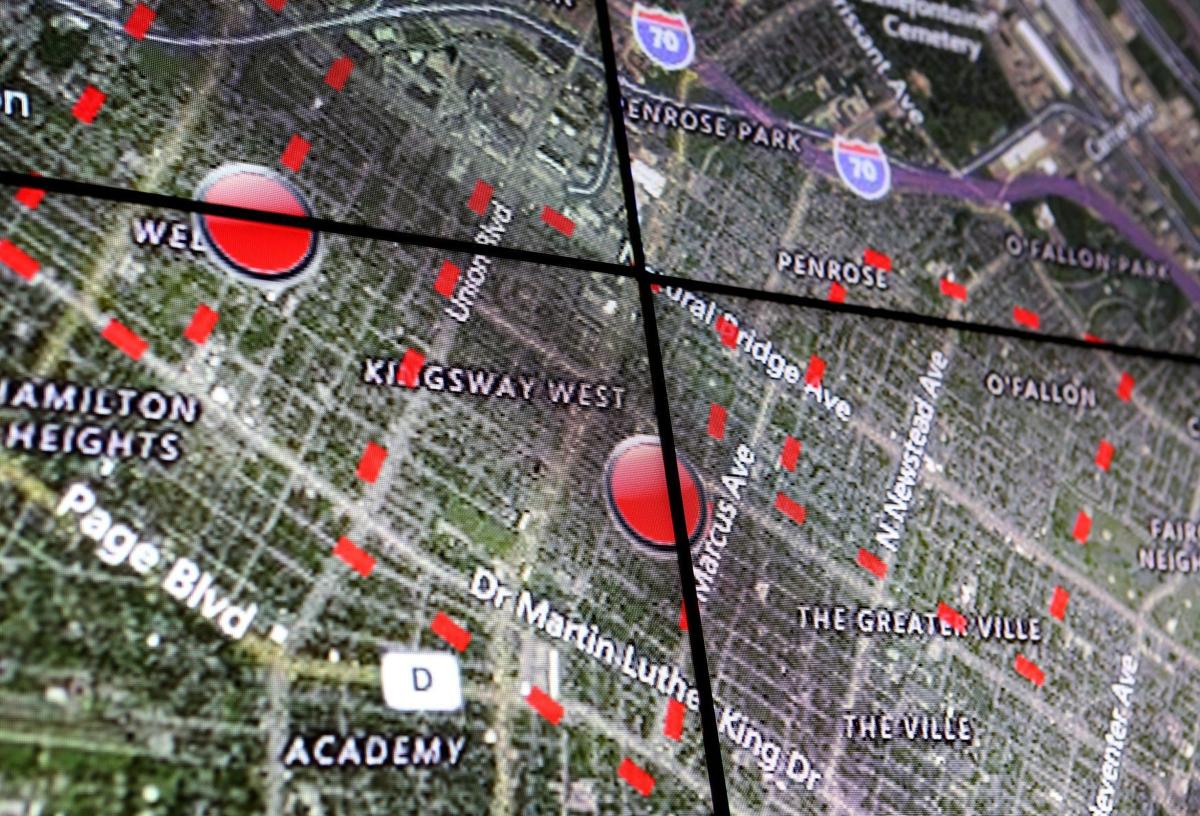 St. Louis Police Real Time Crime Center and ShotSpotter