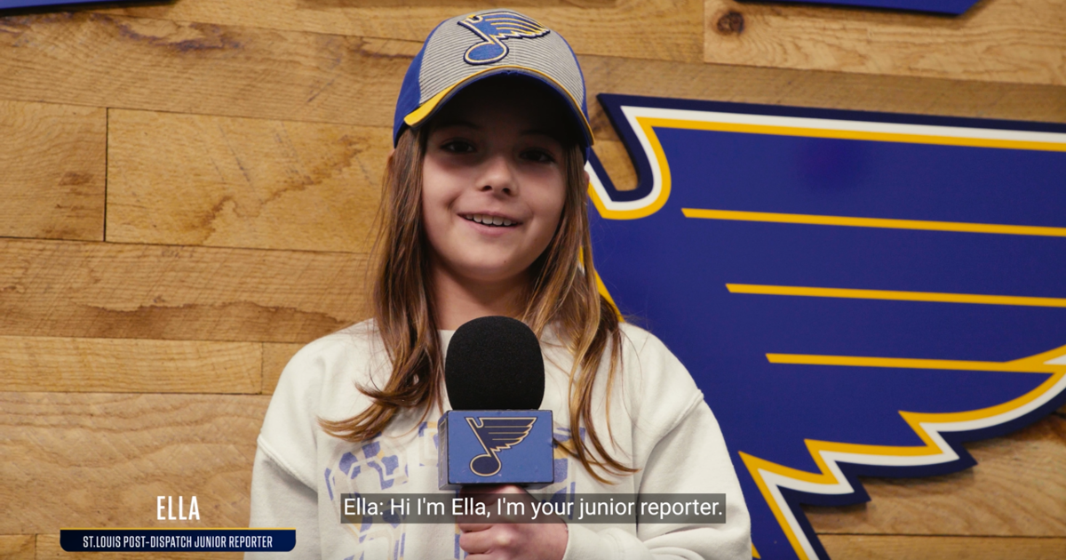 Watch St. Louis Blues Junior Reporter Ella interview players and coaches