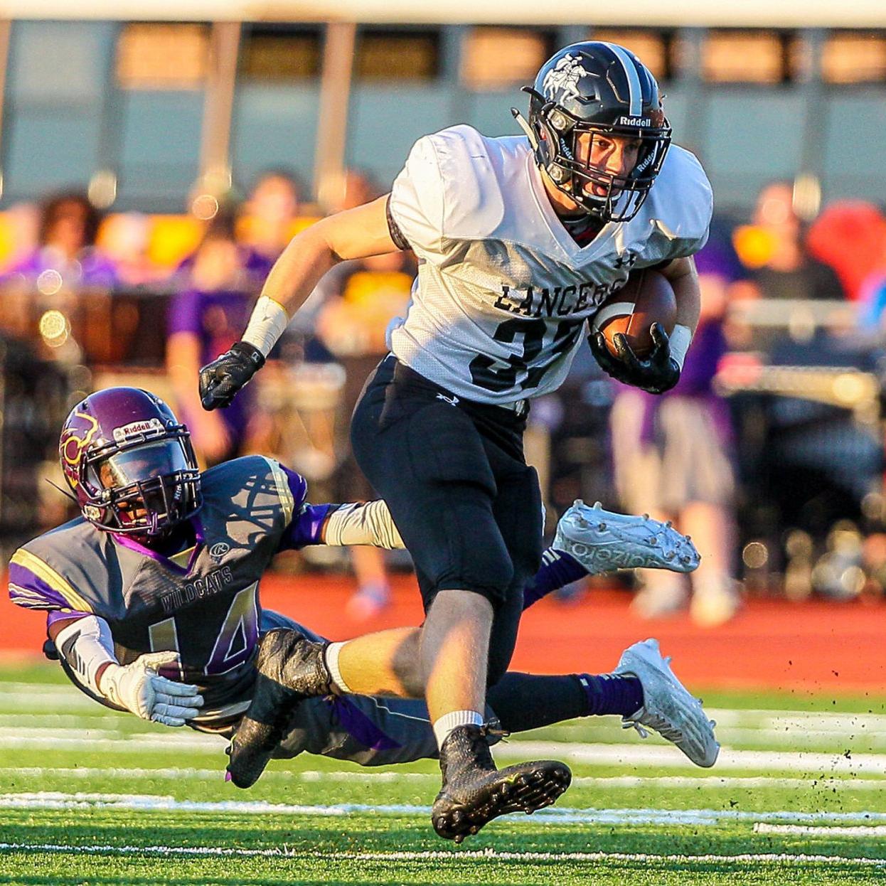 Haskins Runs Wild As Eureka Pounds Its Way Past Lafayette High
