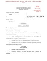 Federal indictment of Julian Alcala