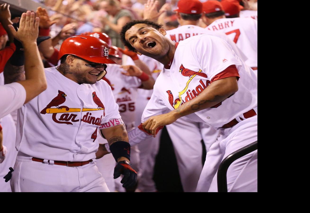 Yadi Is The Cat S Meow His Slam Wins Game Sends Kitty Into