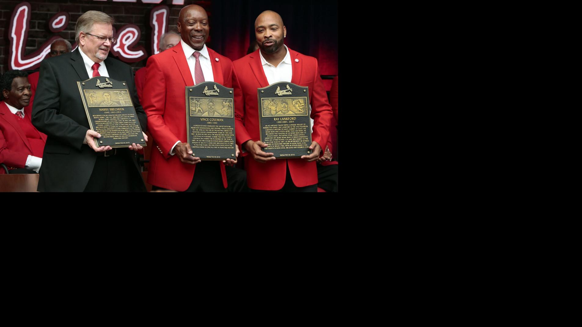 Emotional day for Cardinals' Hall of Fame inductees St. Louis