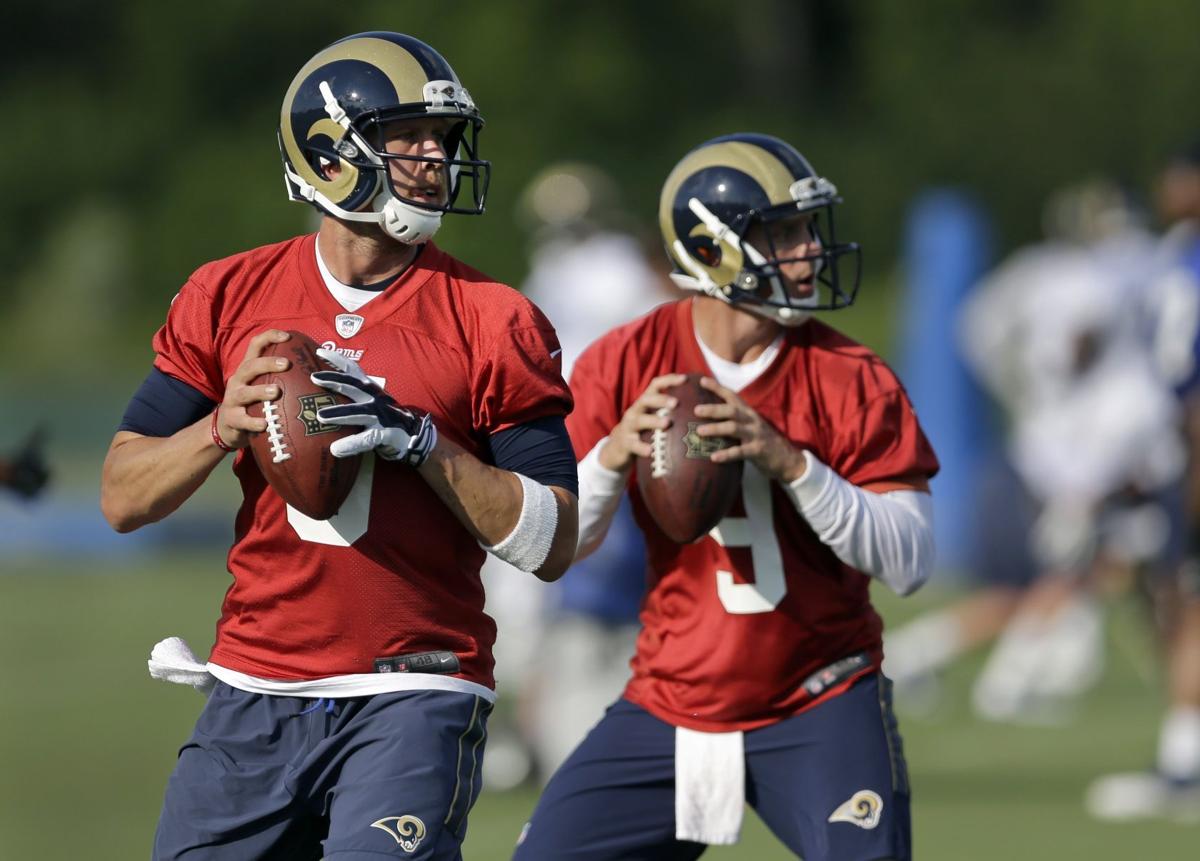 Davis again fighting for his spot on Rams