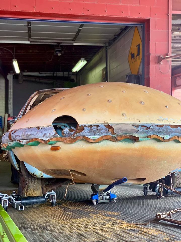 St. Louis drivein to home to the �Good Burger� car