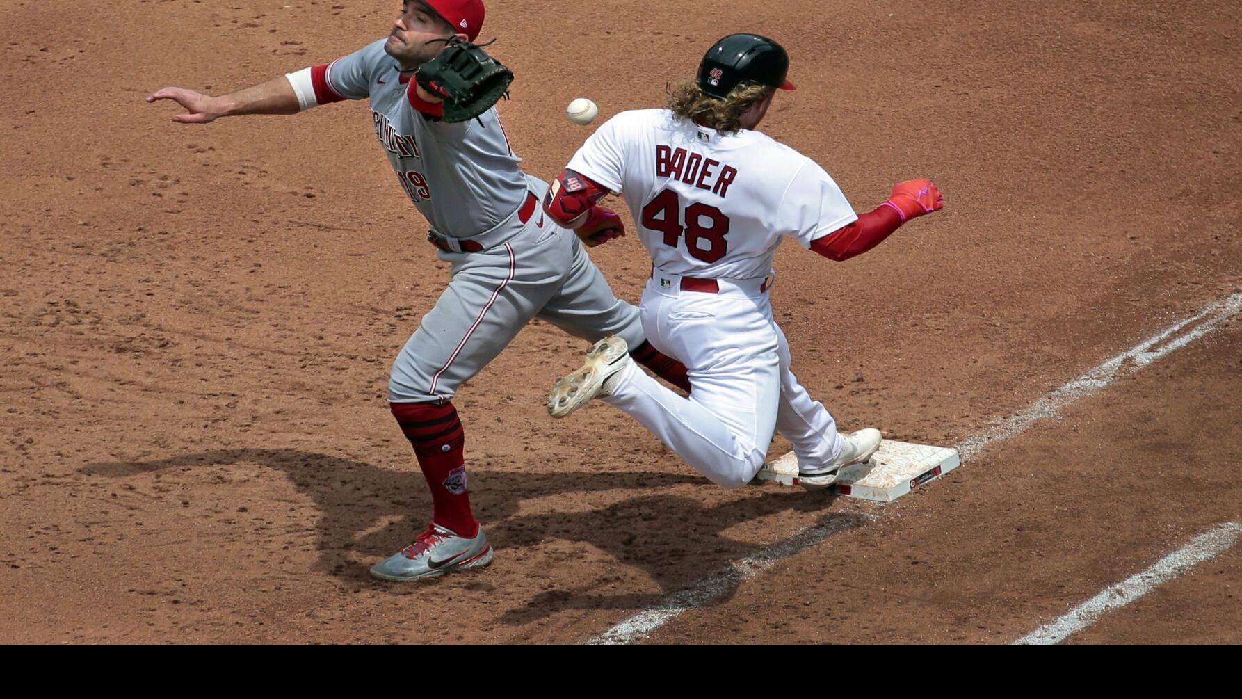 Bader goes full speed ahead after receiving Marmol's message