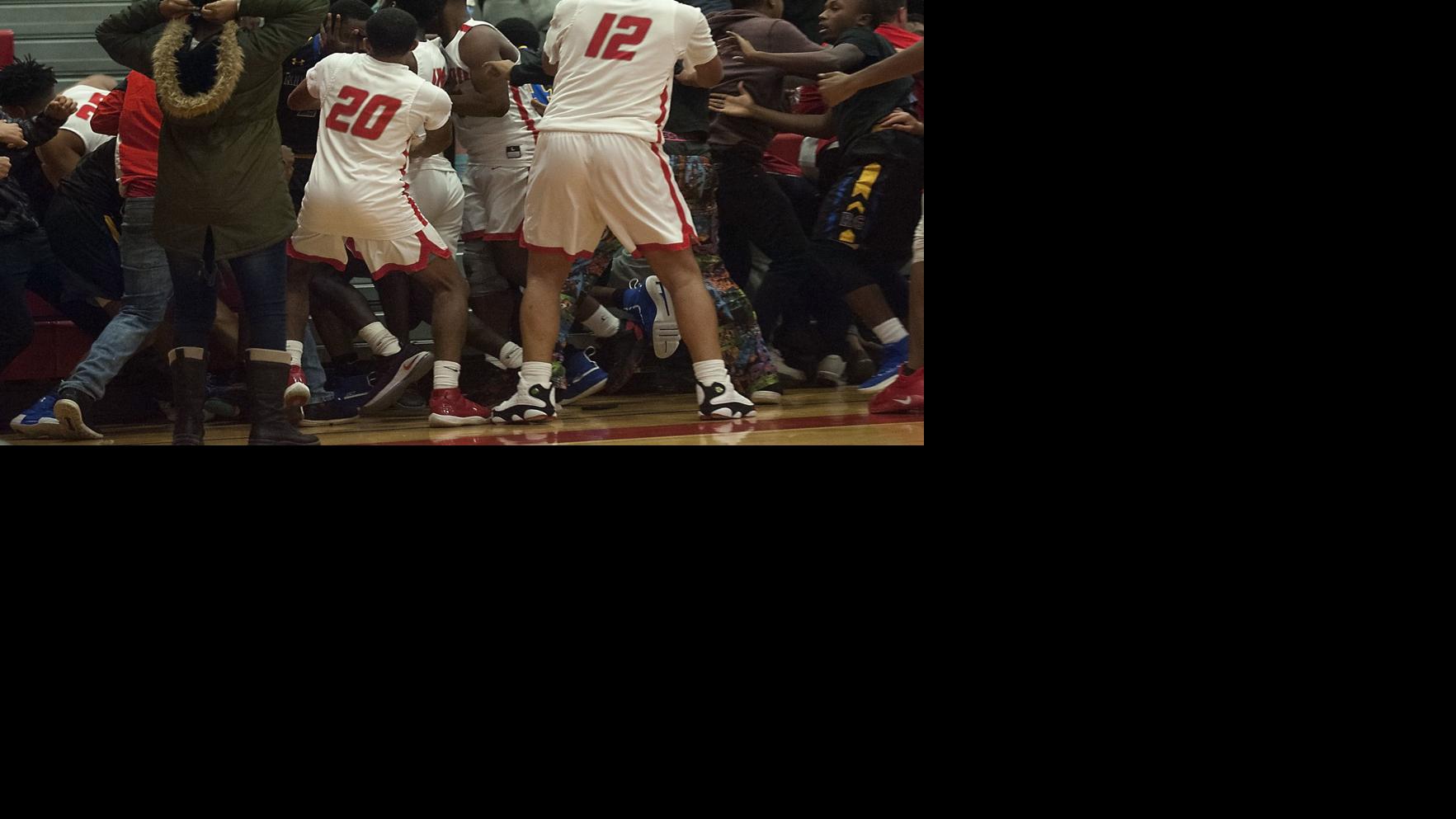 Massive basketball brawl spills into stands in Alton News