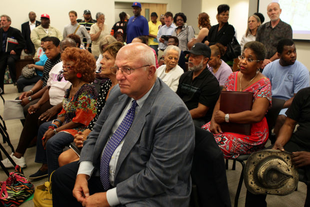 Residents speak on Paul McKee's NorthSide development at TIF Commission meeting