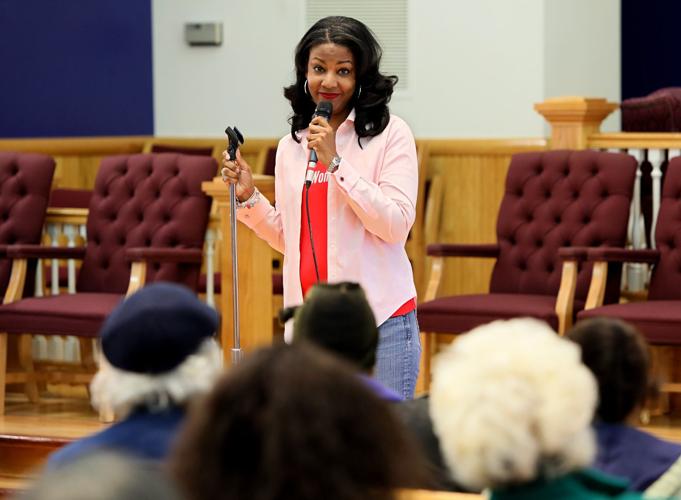 Tishaura Jones campaigning to be mayor