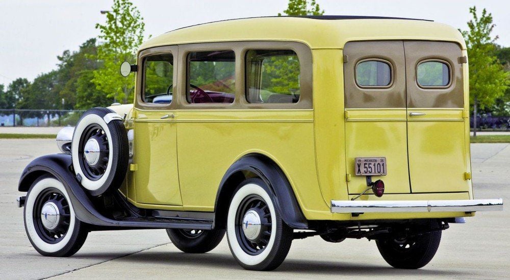 1935-66 Chevy Suburban Carryall History Info Article Before It Was Big