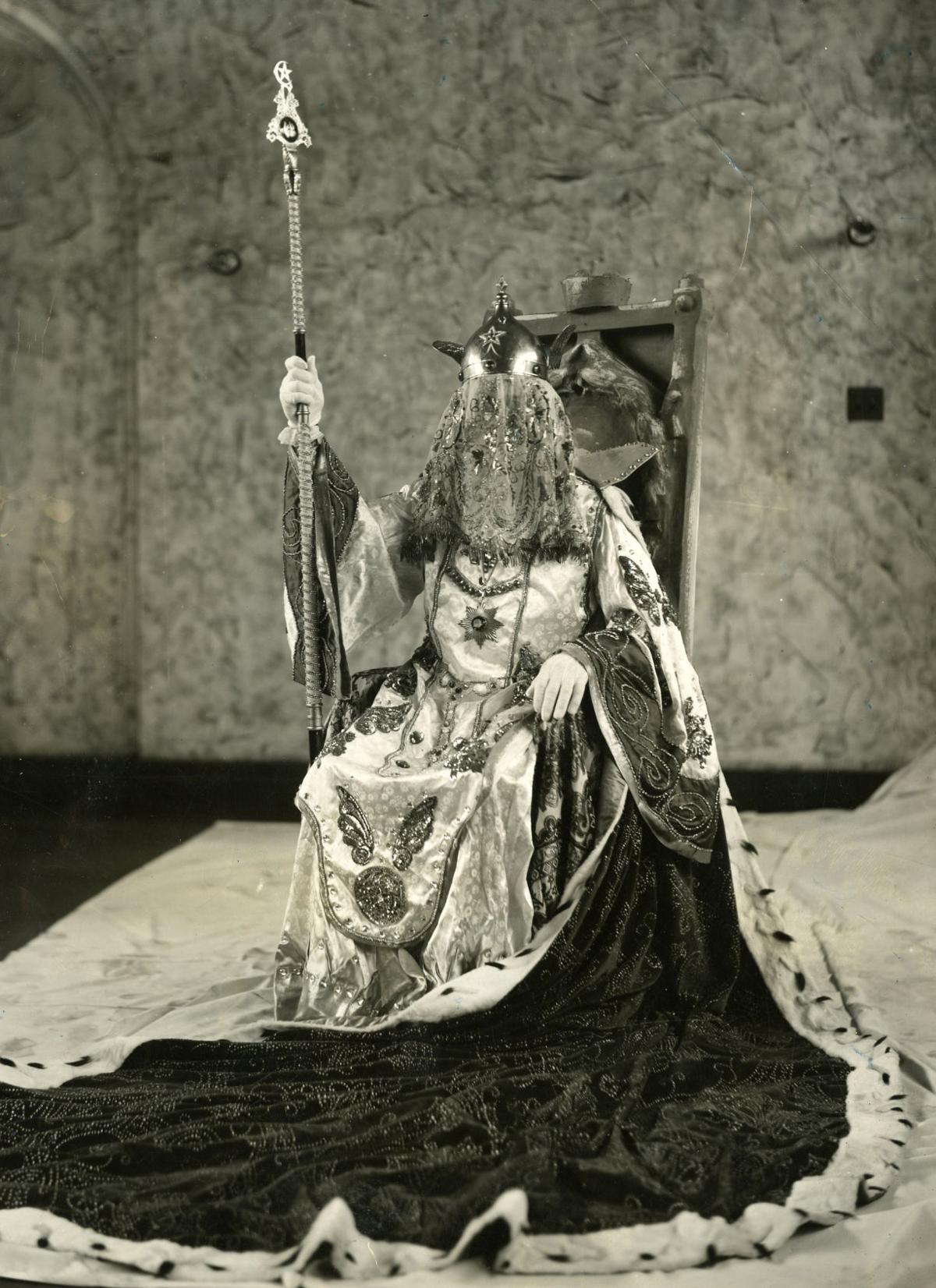 Veiled Prophet Symbol of wealth, power and, to some, racism