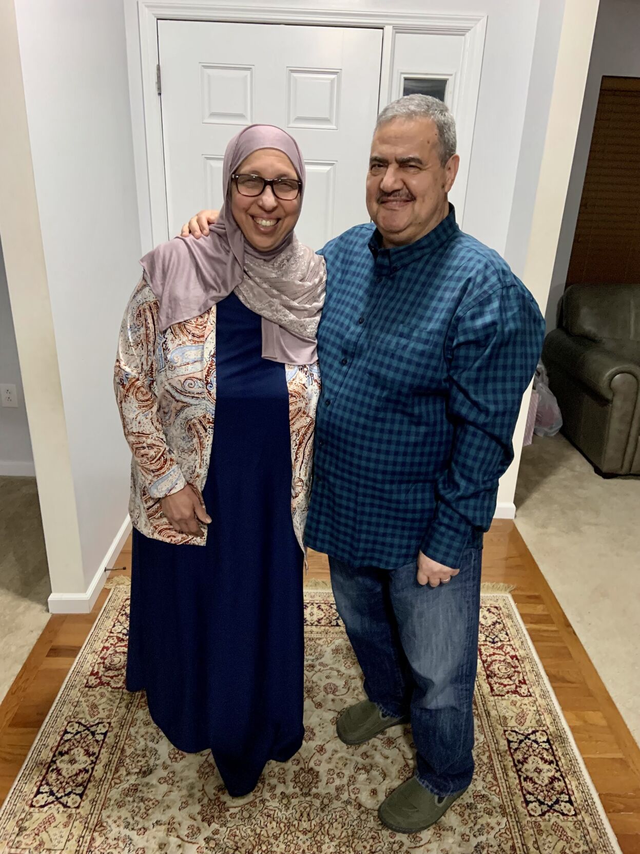 Mohamed Salama and Nazik Abuhuzaimah, of Fairview Heights