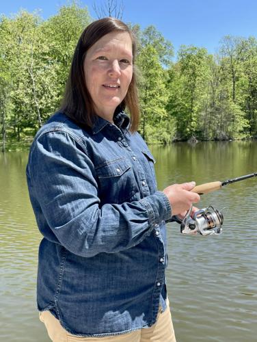 Lynn Schmidt fishing