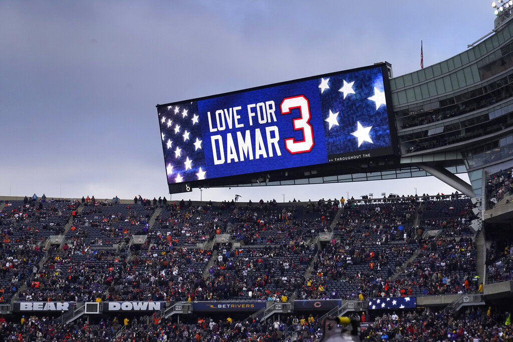 AP NFL on X: AP source: Bills safety Damar Hamlin plans to attend  Buffalo's wild-card playoff home game against Miami two weeks after going  into cardiac arrest during a game. by @john_wawrow