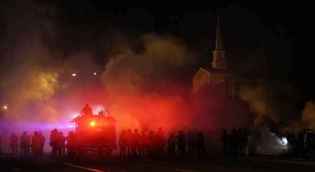 Ferguson Wednesday early morning