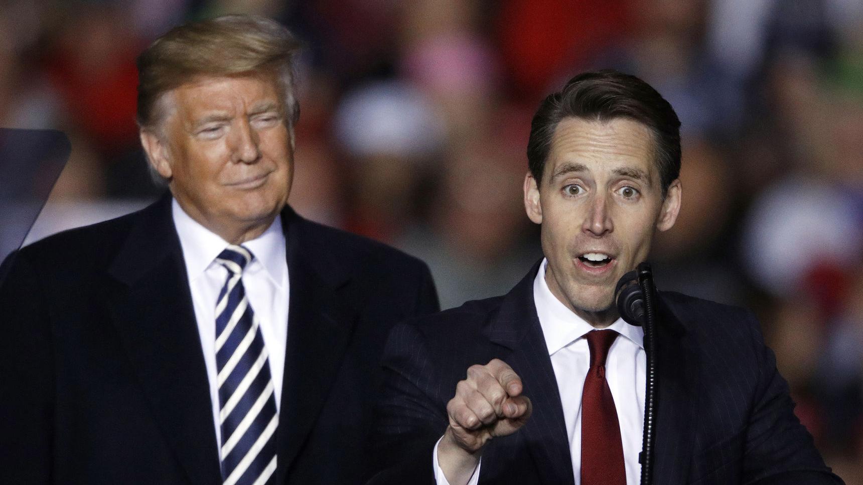 Editorial: Hawley should resign. Silent enablers must now publicly condemn Trumpism.