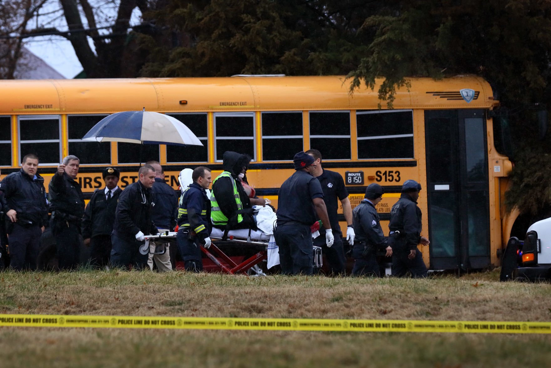 St. Louis Shooting Leads School Bus To Crash Into Home | Law And Order ...